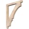 Ekena Millwork Balboa Arts & Crafts Smooth Bracket, Douglas Fir, 3 1/2"W x 38"D x 46"H BKT04X38X46BOA03SDF - alternate 1